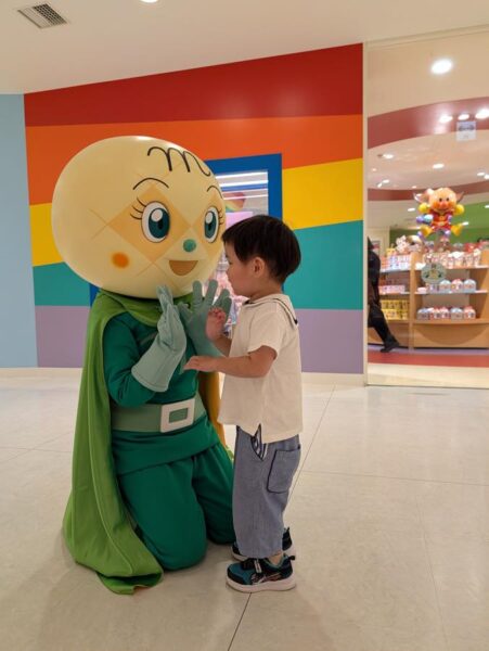 メロンパンナちゃんとも会えた