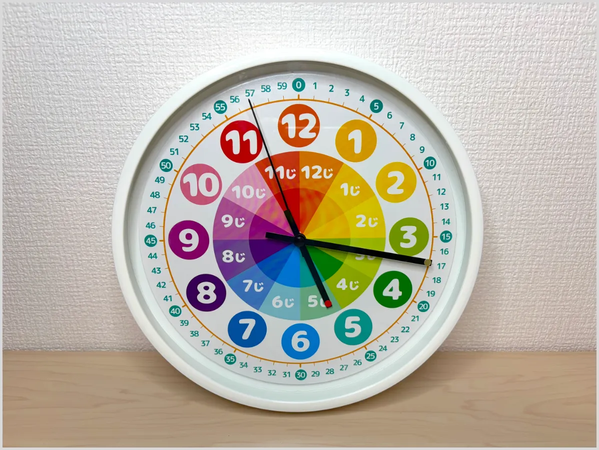 660円でできる！ダイソー知育時計のつくりかたと注意点
